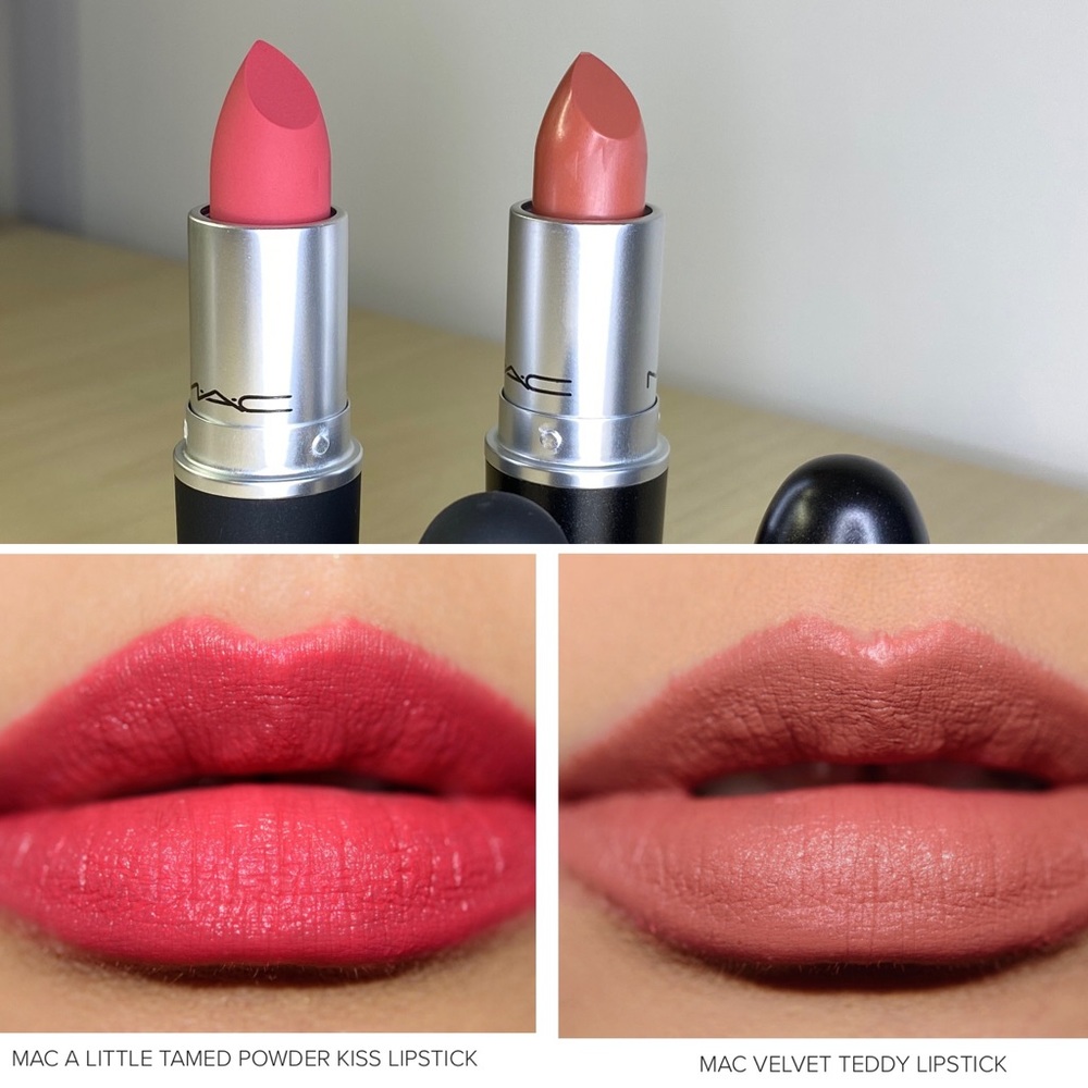 MAC Velvet Teddy & A Little Tamed